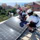 Bartoli fotovoltaico installazione du tetto - operai al lavoro