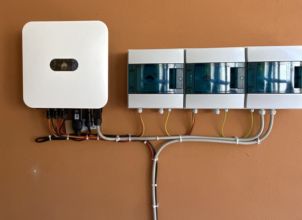 Inverter-Huawei - particolare