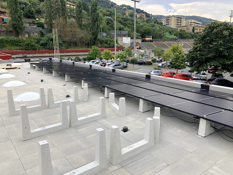 Sun ballast zavorre - instalalzione