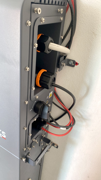 Batteria-ZCS Azzurro - particolare