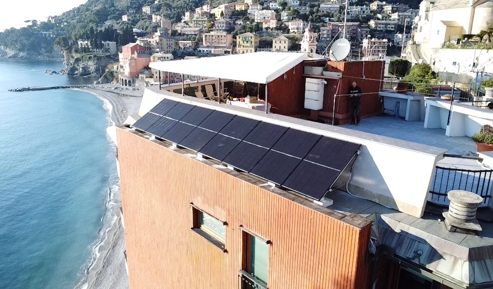 Impianto fotovoltaico Meyer Burger Glass