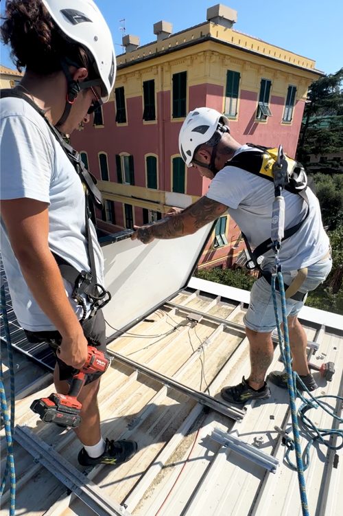 impainto fotovoltaico residenziale installazione - posa pannelli