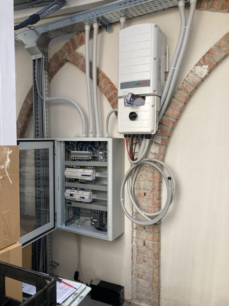 Ultilizzo dell'ineverter SolarEdge per impianto fotovoltaico